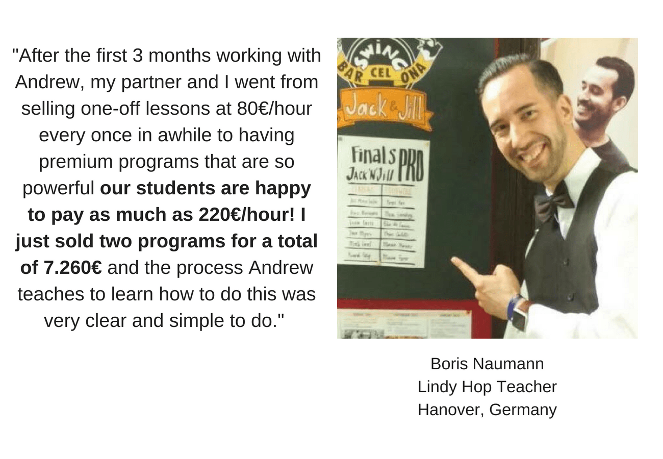 Boris 220€ per hr, 7k€ Testimonial - White background